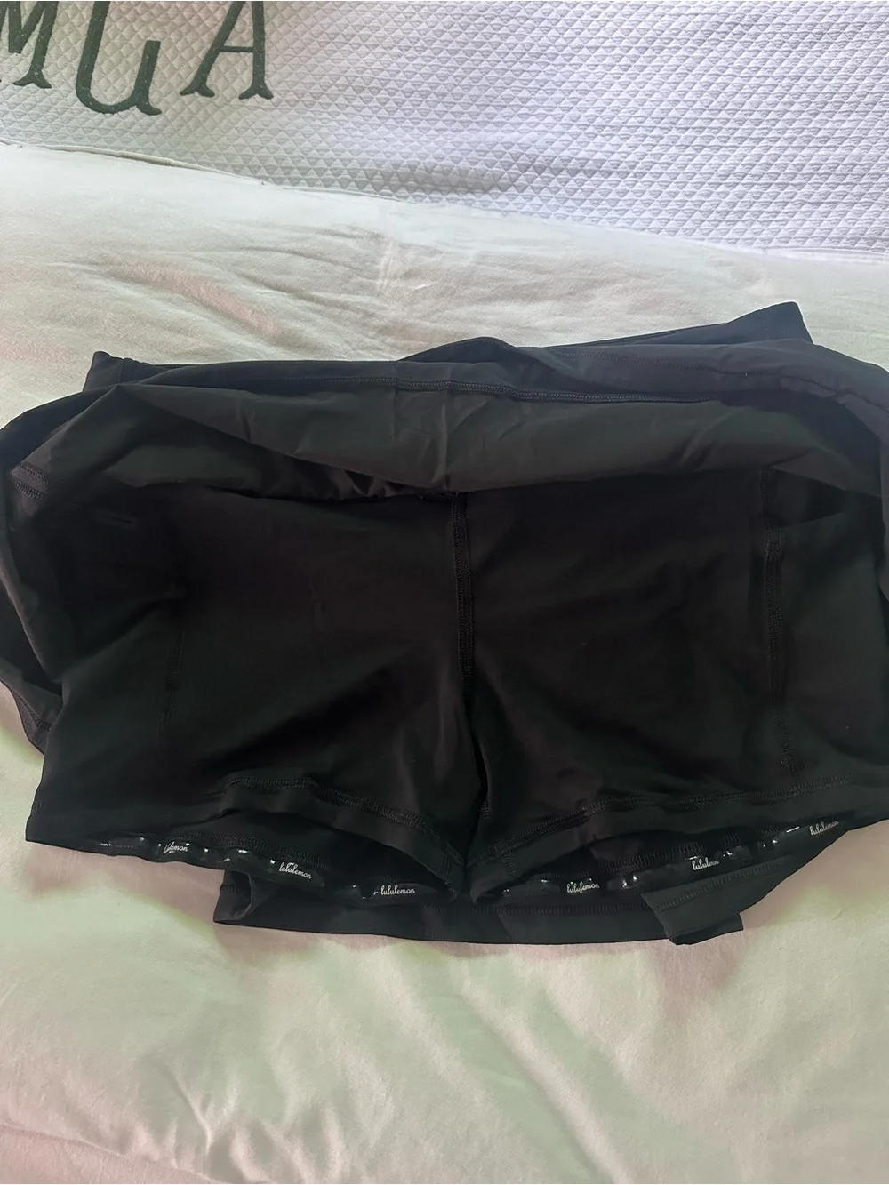 lululemon athletica Black tennis Skirt
